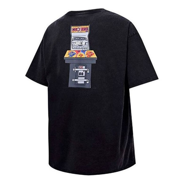 

Футболка level up tee 'black' Converse, черный
