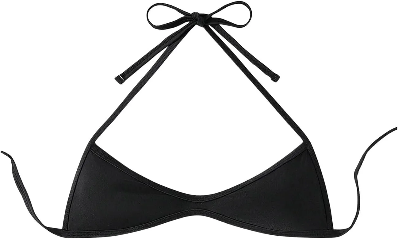 

SOLY HUX Женский топ-бикини на шее с завязками сзади