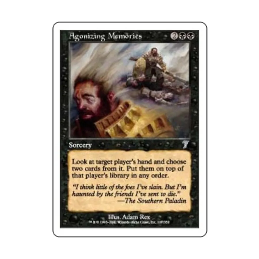 

CCG Мучительные воспоминания (U), MTG - 7th Edition