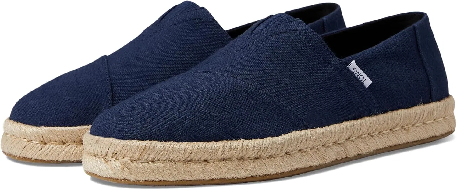 Лоферы с веревкой TOMS, Navy — фото 2