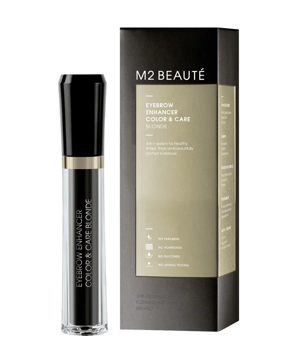 Гель для бровей Eyebrow Enhancer Color & Care M2 Beauté, Blonde — фото 2