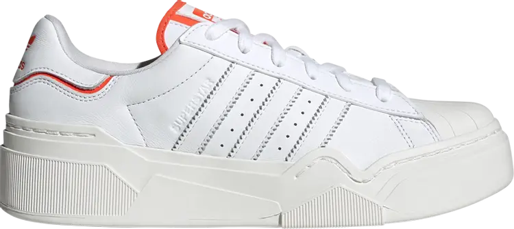 Кроссовки Wmns Superstar Bonega 2B 'White Solar Red', белый