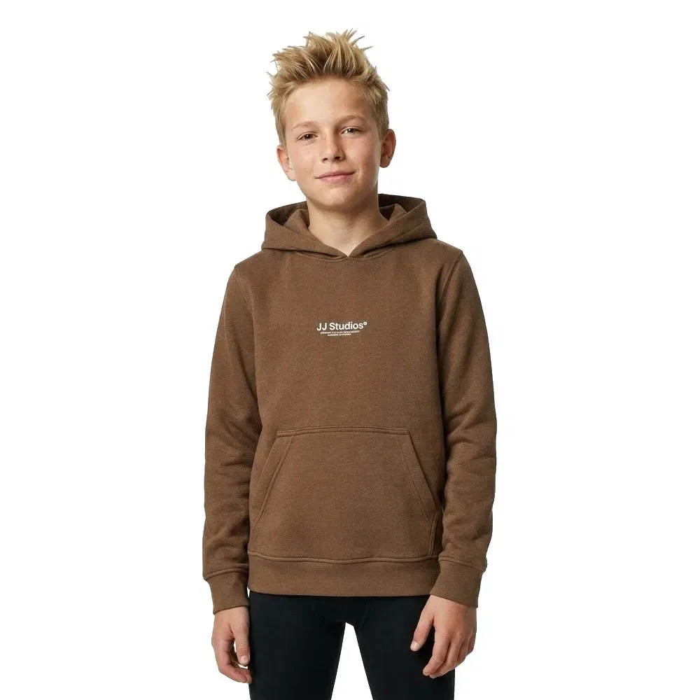 Детское худи с капюшоном Soho Jack & jones, Brown