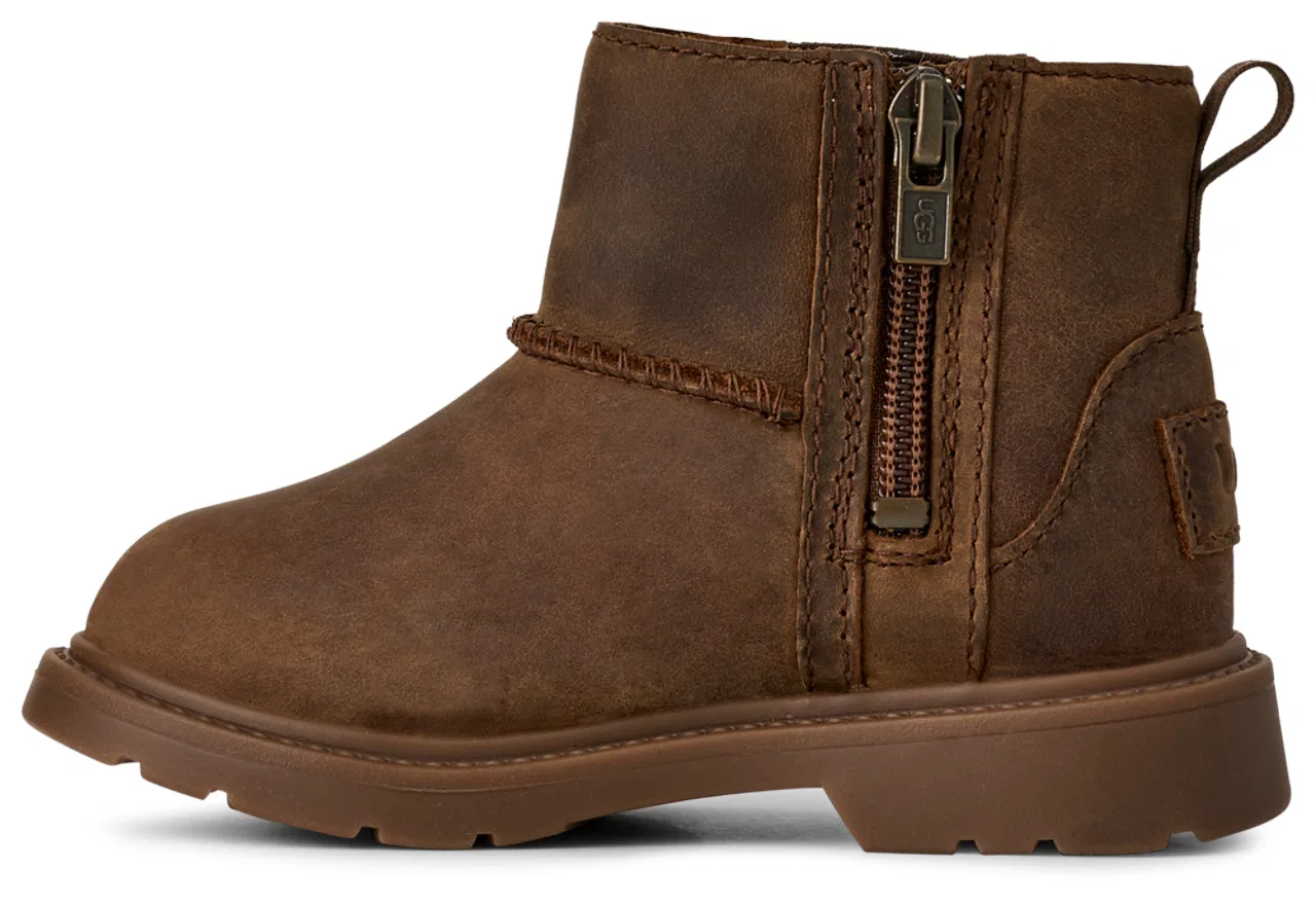 Детские ботинки для девочек с водонепроницаемым верхом Perry Weather Chelsea UGG, Walnut — фото 2