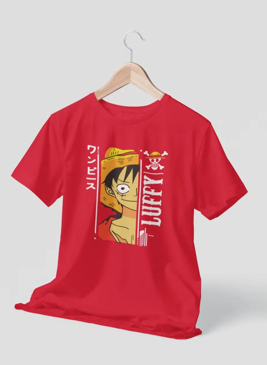 Zoom Футболка с принтом One Piece, красная
