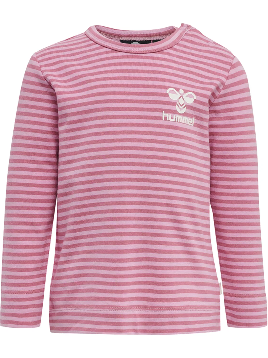 Детская футболка с длинным рукавом Hmlmulle Hummel, Rosa Malvenfarben