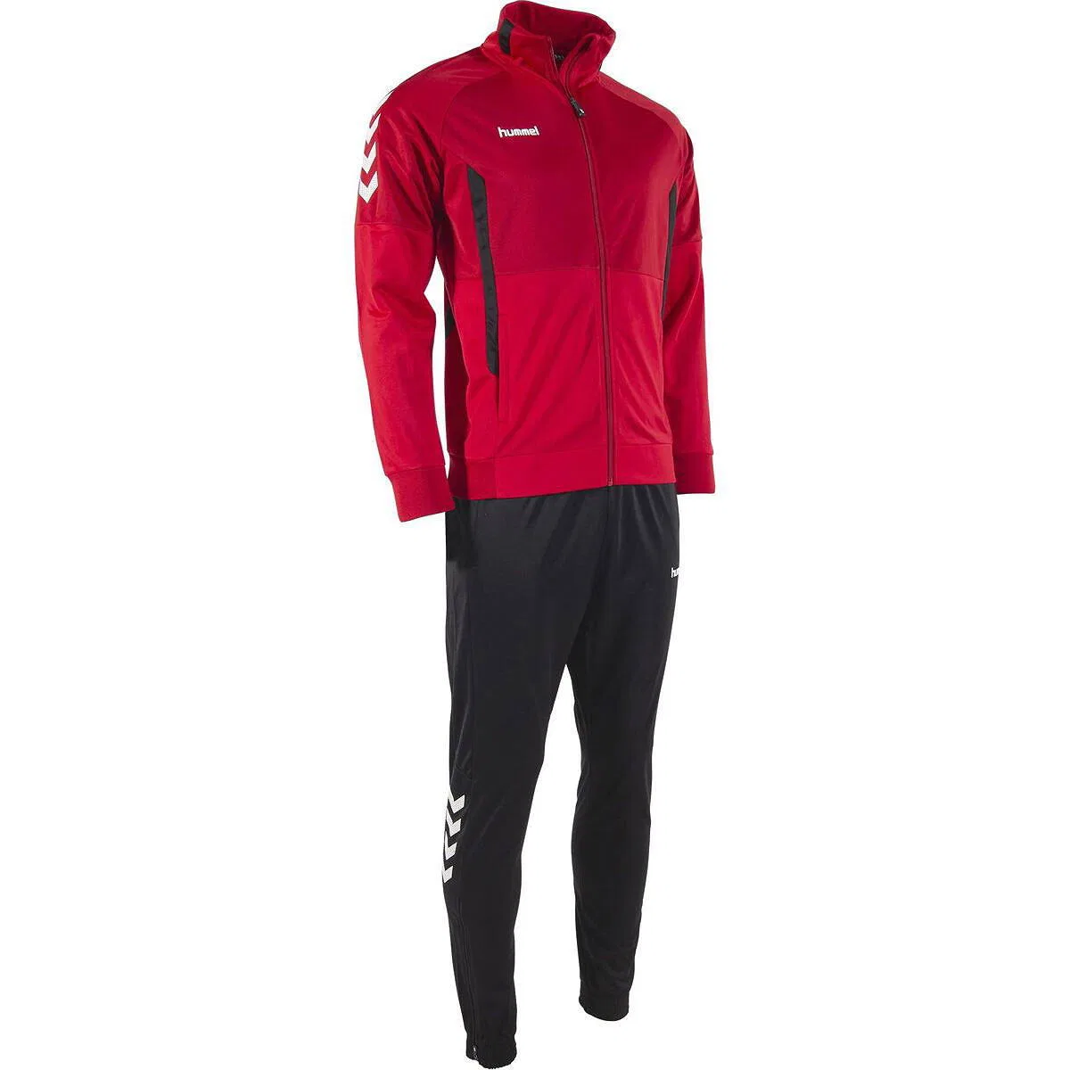 Детский спортивный костюм Hummel Authentic, Цвет Neonrot Schwarz — фото 3