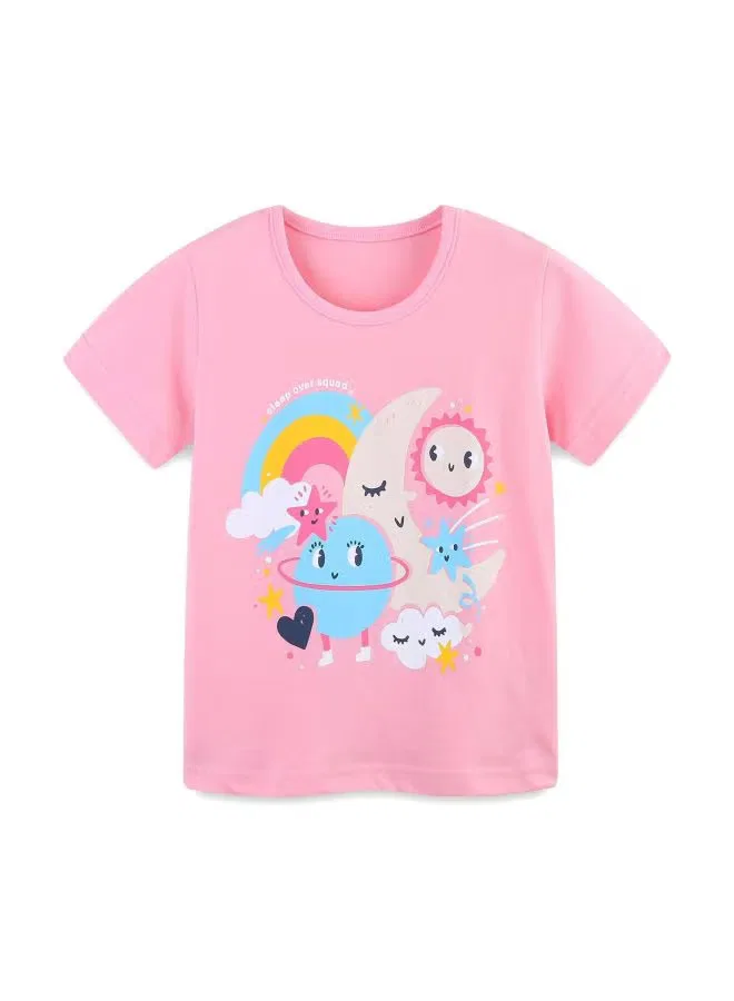 Комплект детский с принтом мультфильм Aosta Betty Store, 5446