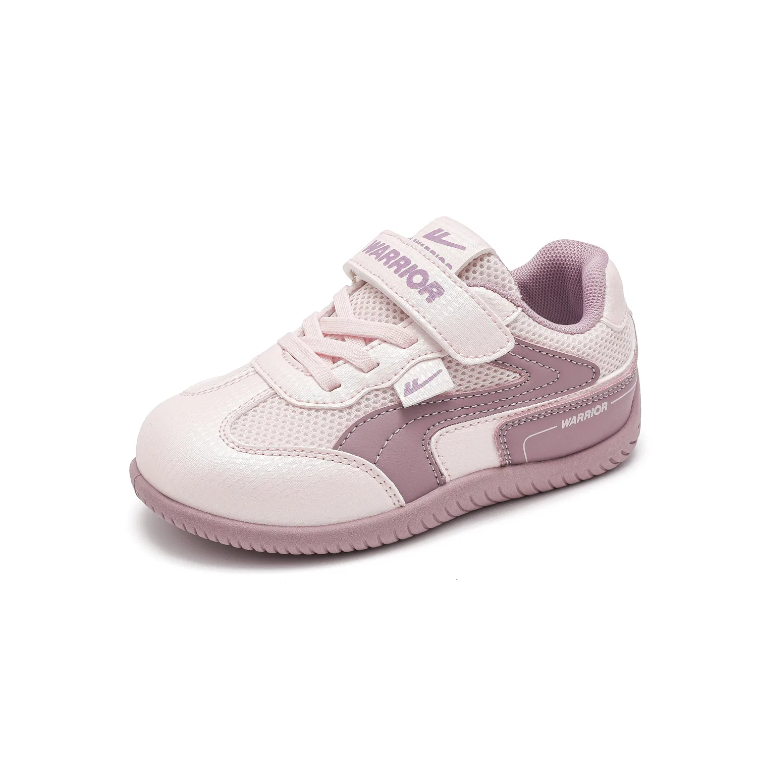 Детские кеды с сетчатым верхом Pink/Taro Purple WARRIOR