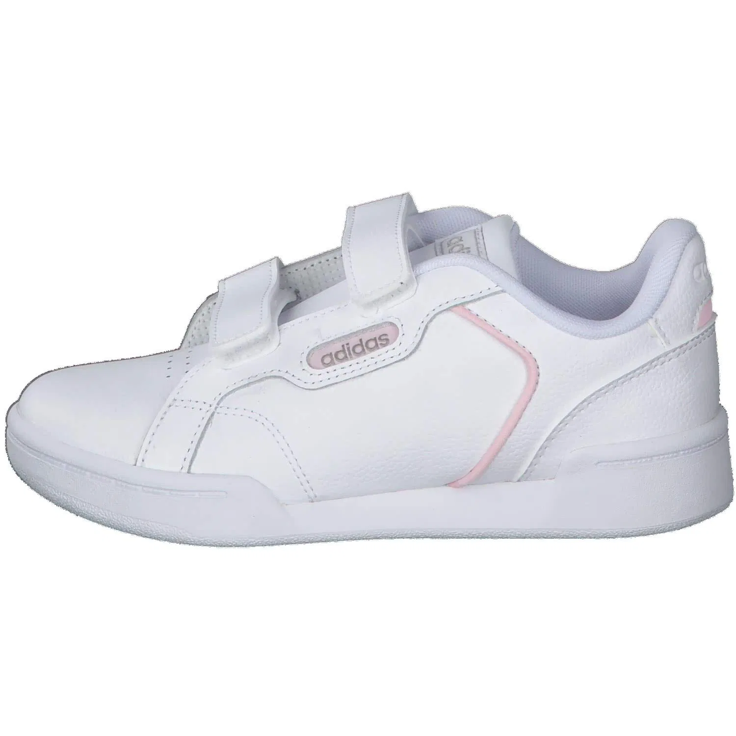 Детские кроссовки для мальчиков с замшей Roguera C Adidas, Ftwr White Ftwr White Platin Met — фото 3