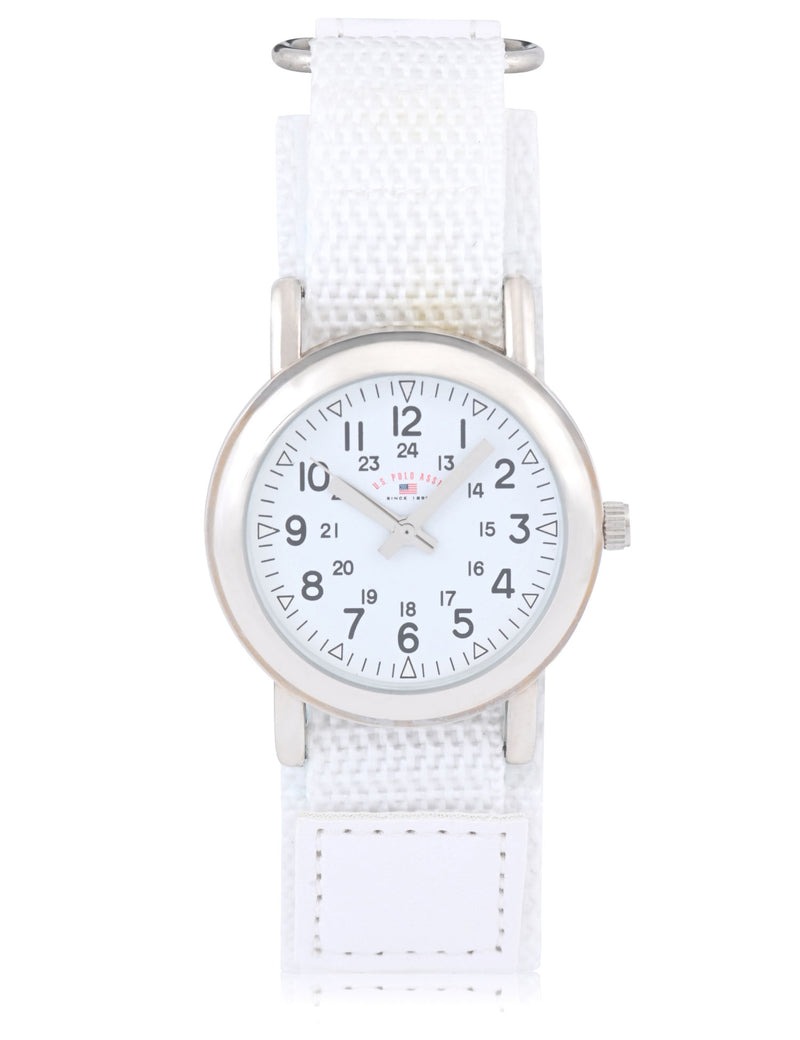 

Часы U.S. Polo Assn Uspa Junior White Strap Nylon, белый