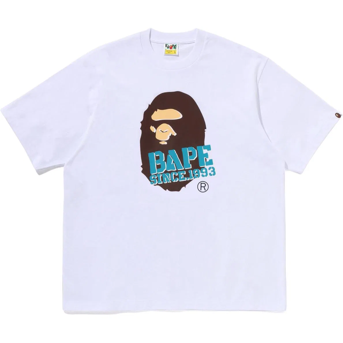 Детская футболка с круглым вырезом FW26 T Shirts A BATHING APE, White