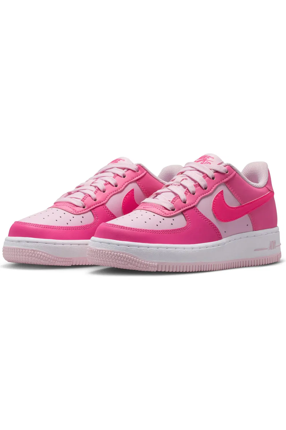 Детские кроссовки баскетбольные Air Force 1 Nike, Pinksicle/Pink Foam/White Hype