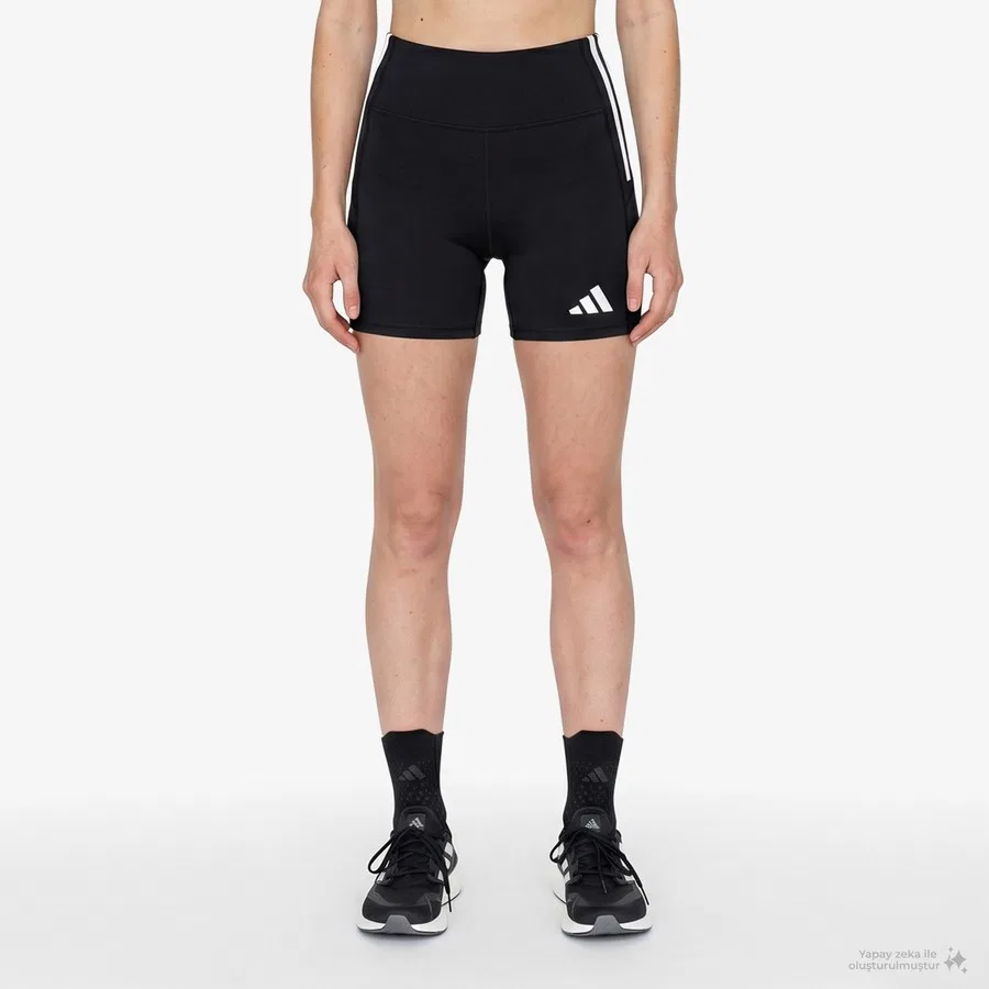 Тайтс для бега adidas Adizero, Черный — фото 2