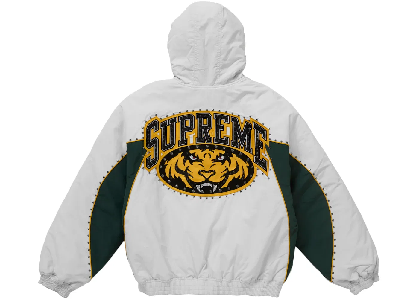 Мужская куртка с принтом Supreme, White