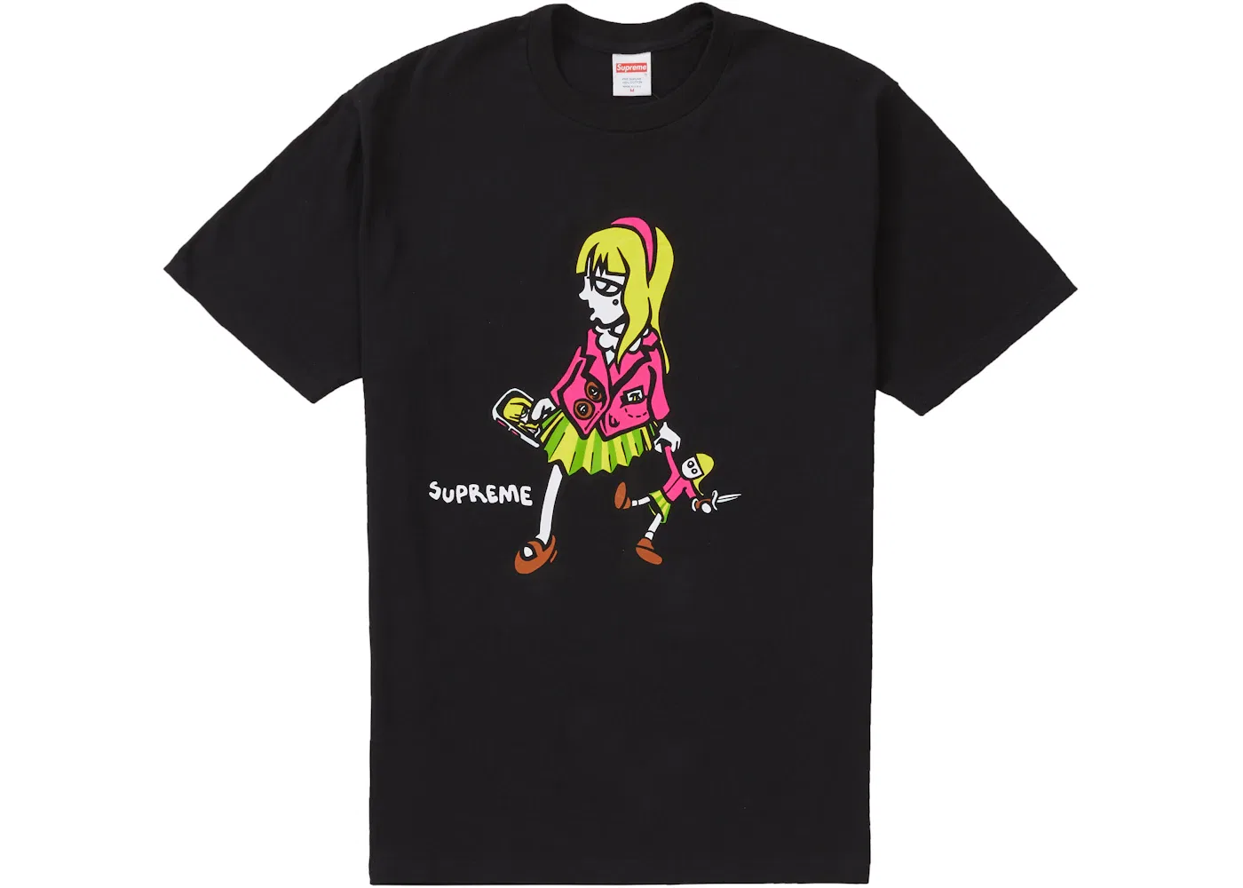 Мужская футболка с принтом Suzie Switchblade Tee Supreme, Black