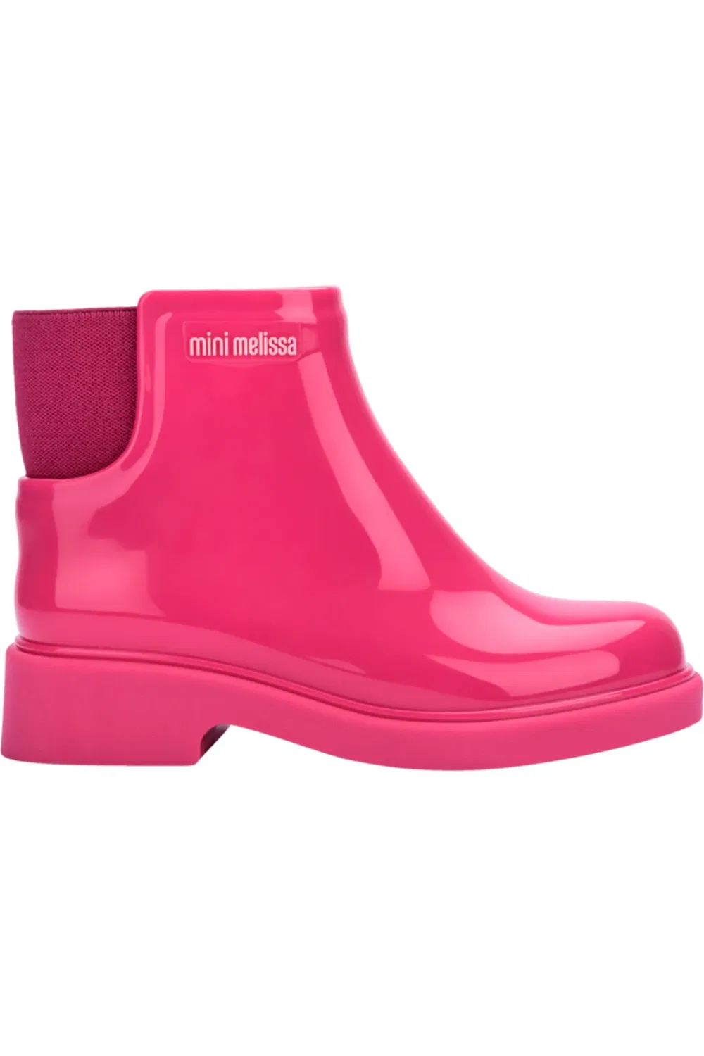 Детские ботинки челси водонепроницаемые Mini Melissa, розовый — фото 2