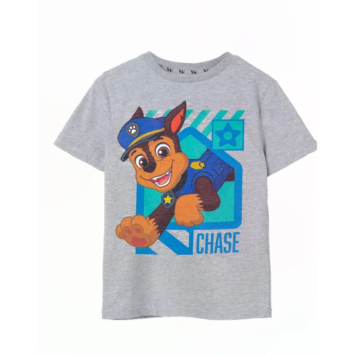 Детская футболка с коротким рукавом Chase Paw Patrol, Grey