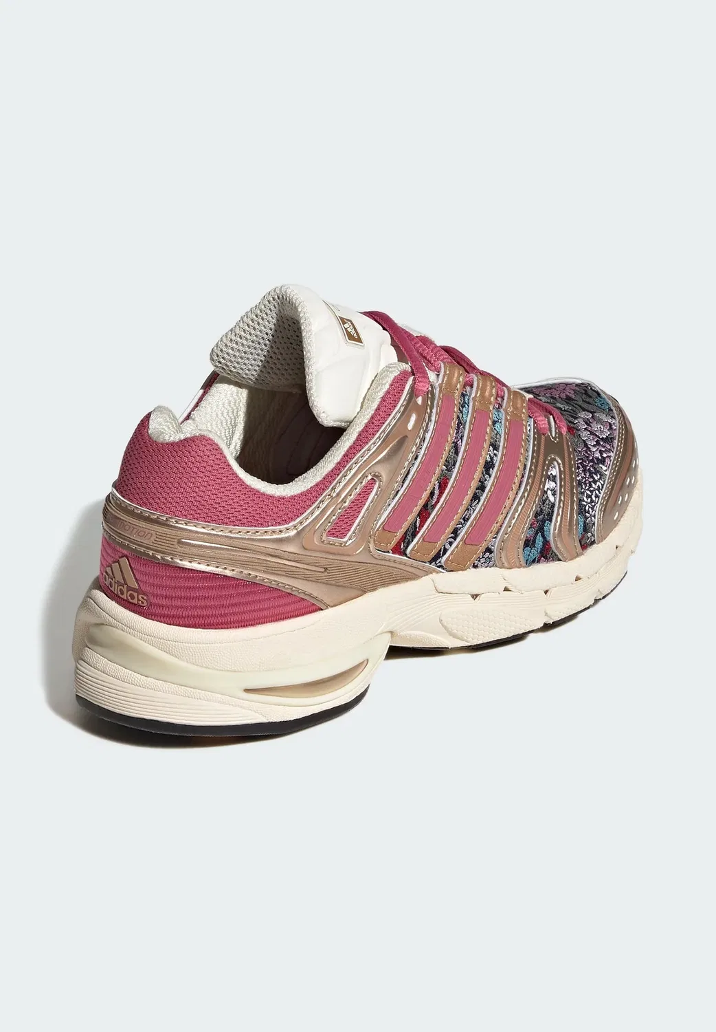 Кроссовки Adidas Liberty Adistar Control 5 унисекс Adidas Originals, Cream White Dual Magenta Core Black — фото 4
