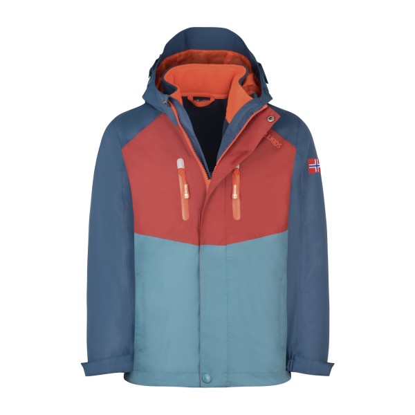 

Детская куртка Bryggen 3-в-1 - двойная куртка Trollkids, мультиколор