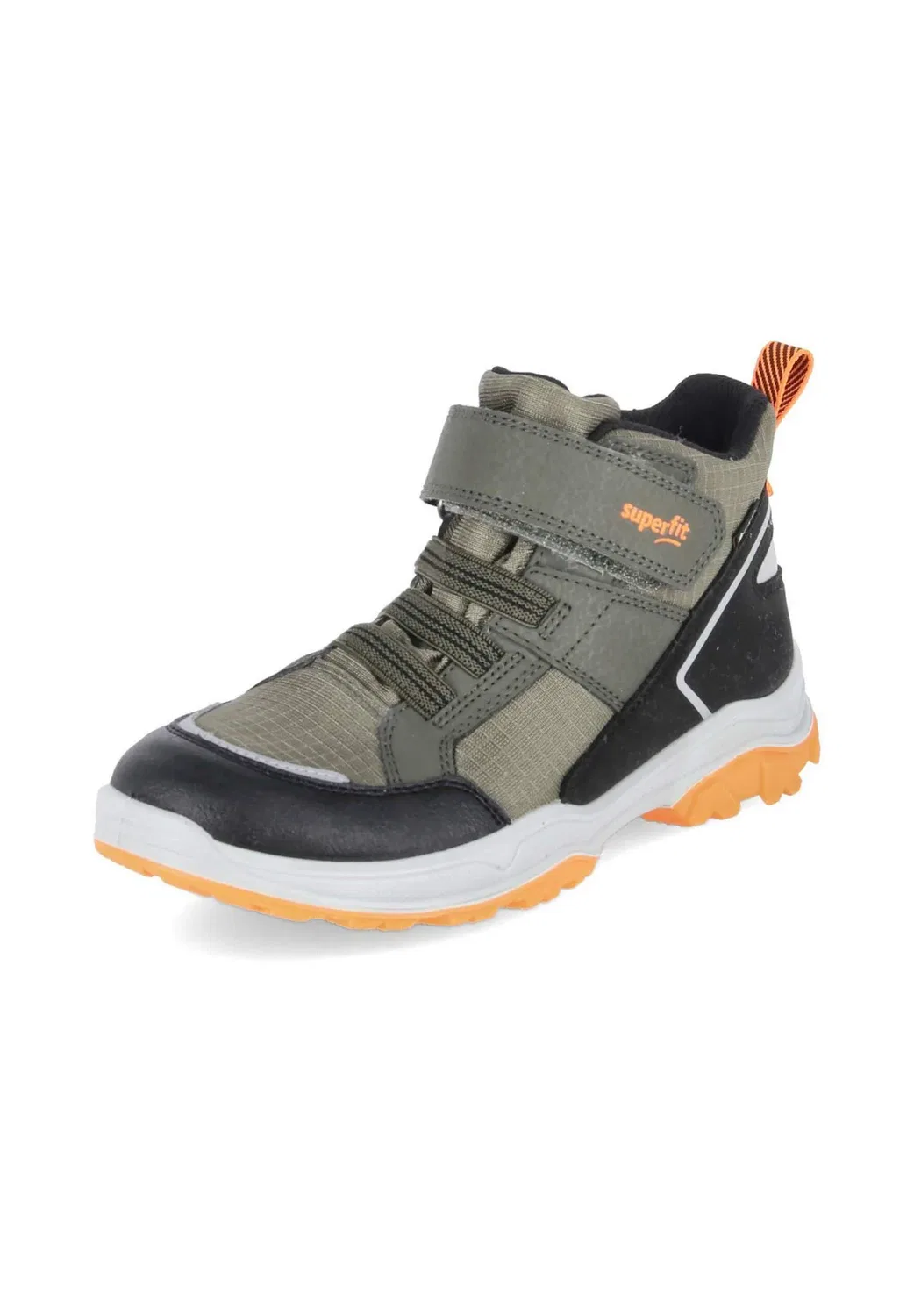 Унисекс - ботильоны на шнуровке Superfit, Khaki