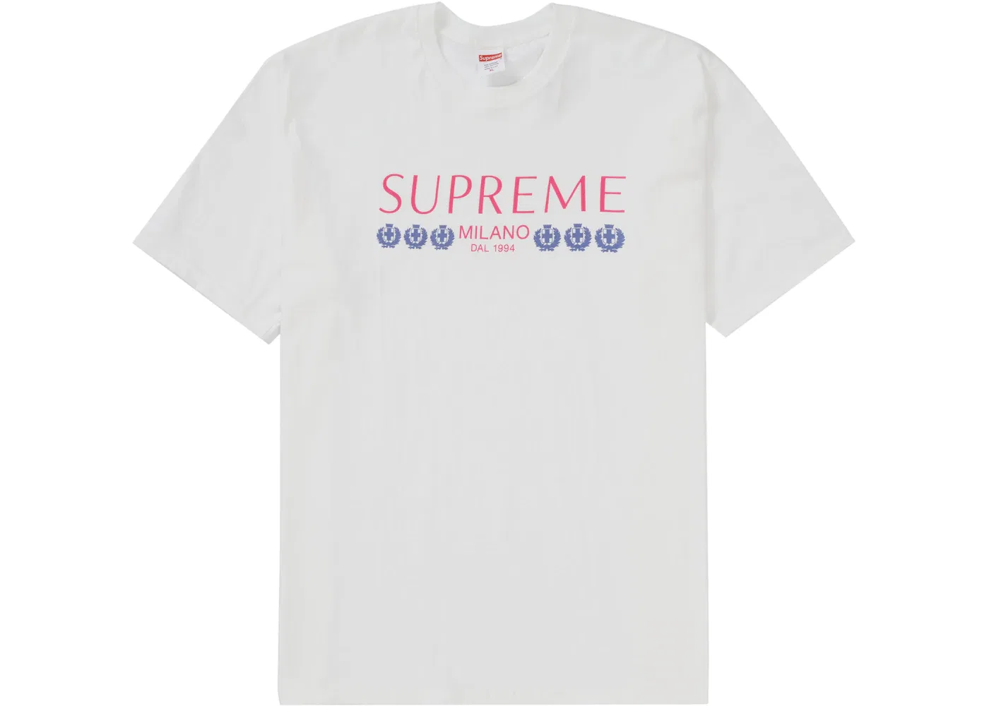 Мужская футболка с принтом Milano Supreme, White