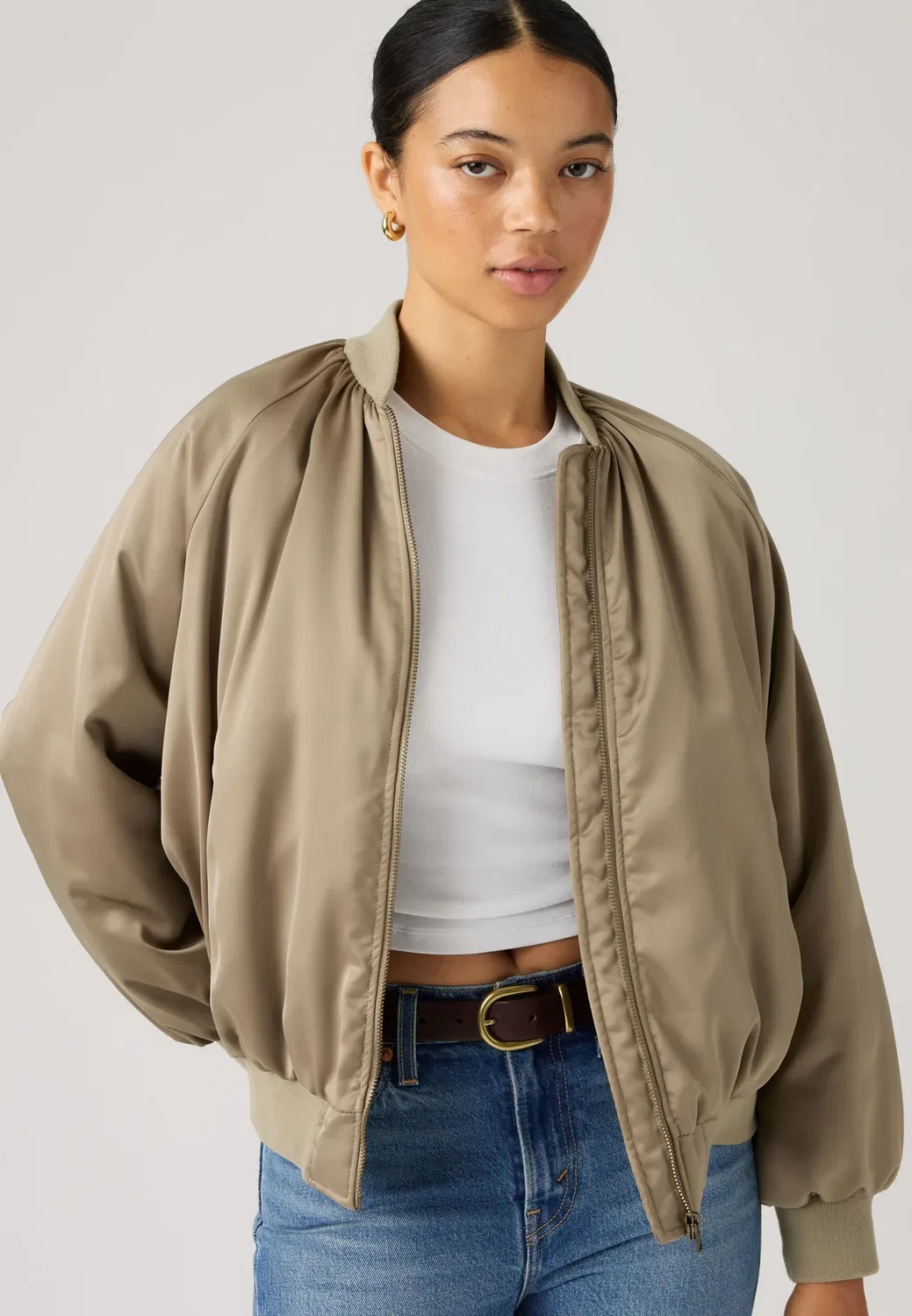 Модная куртка-бомбер от Ruth Levi'S, Fallen Rock Polyester — фото 3