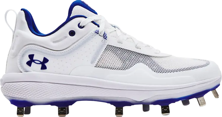 

Бутсы Under Armour Wmns Glyde MT White Royal, белый