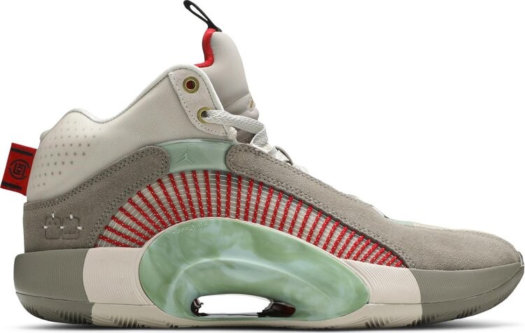 

Кроссовки CLOT x Air Jordan 35 Sepia Stone, загар