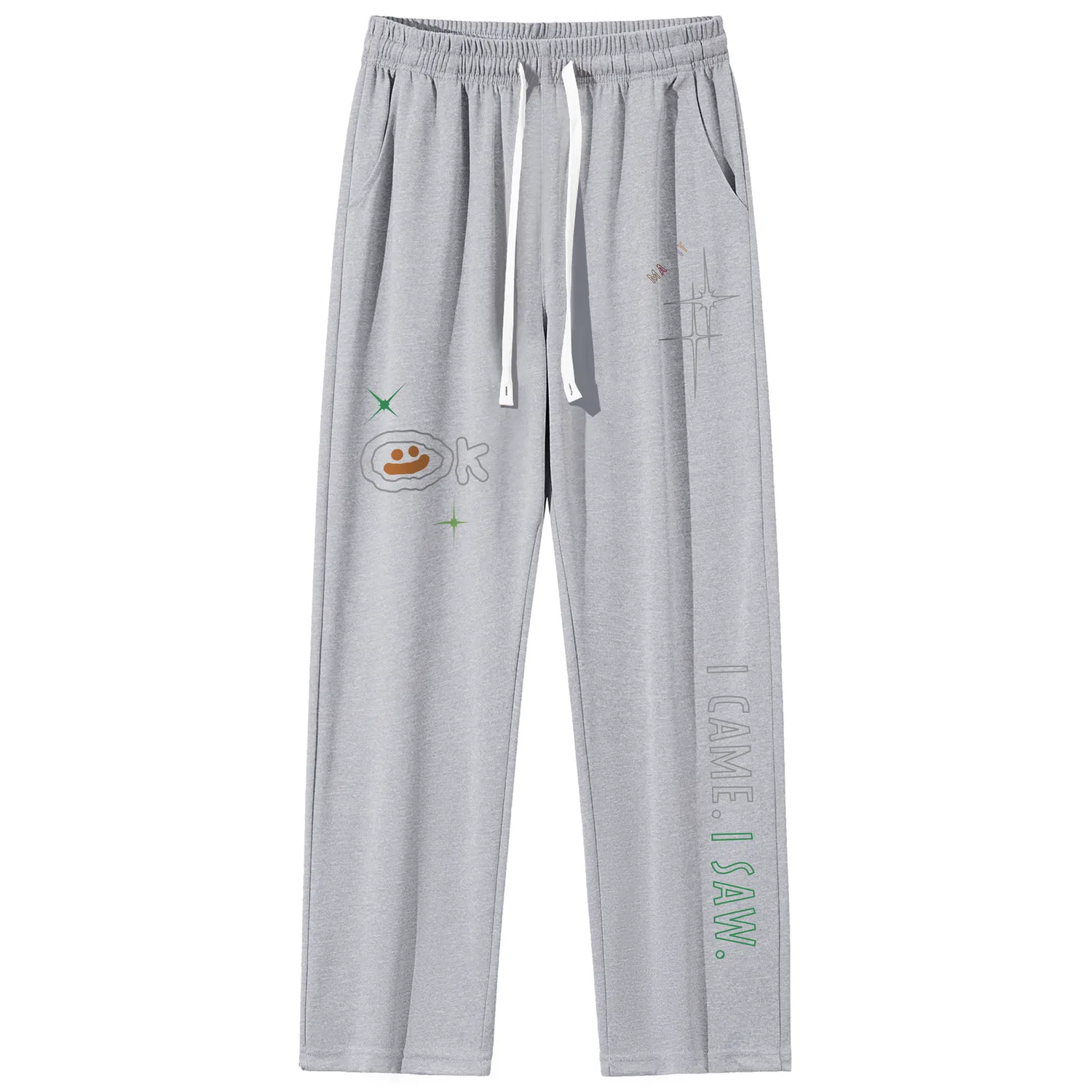 Детские брюки прямого кроя Disney, Light Gray