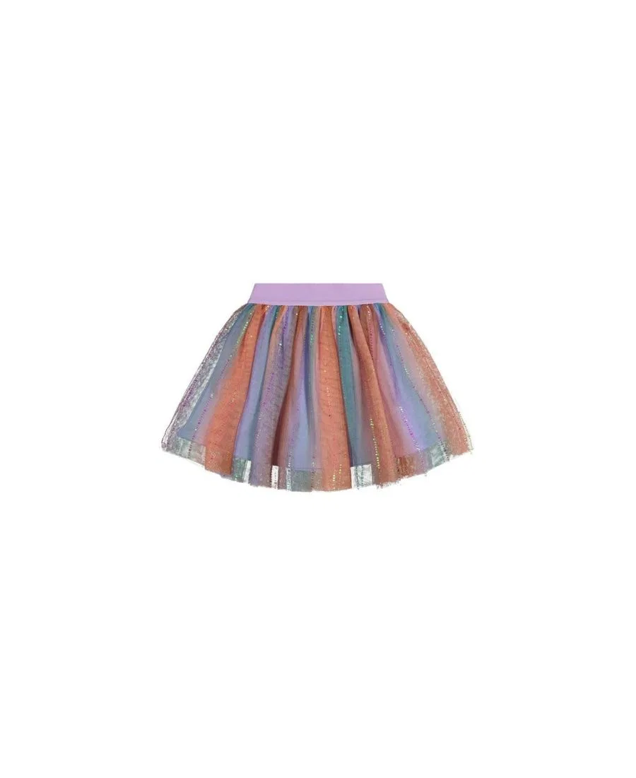 Юбка многоцветная с градиентом Poodle Chic Deux par Deux, Multicolor Gradient
