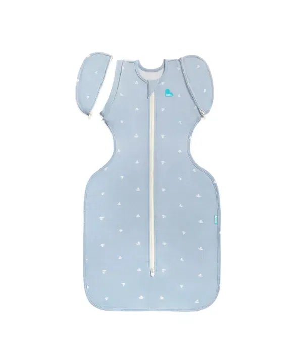 Комбинезон-кокон из бамбука Original, Swaddle Up, голубой — фото 2