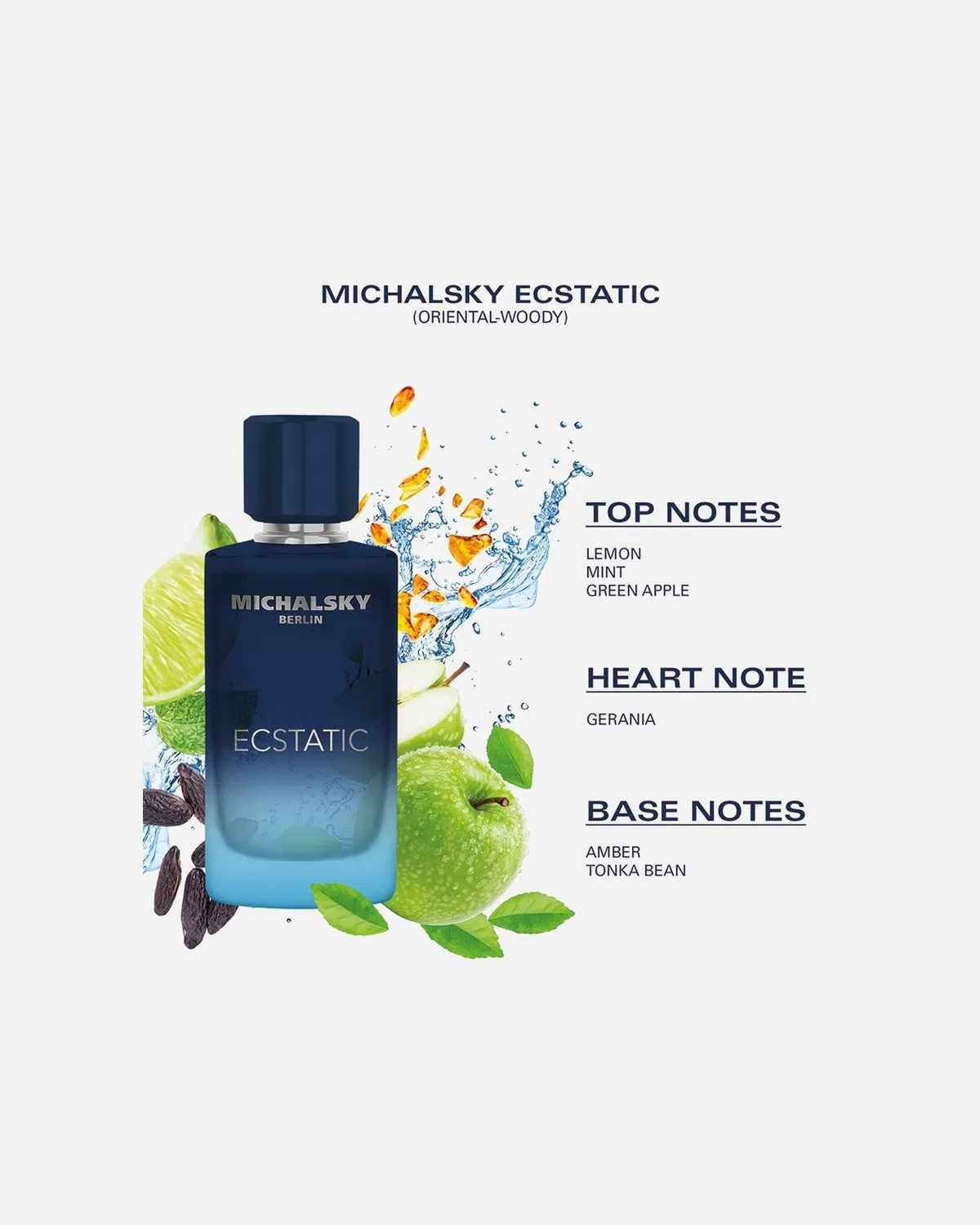 Туалетная вода Exstatic для мужчин туалетная вода спрей Michael Michalsky, 25 Ml — фото 3