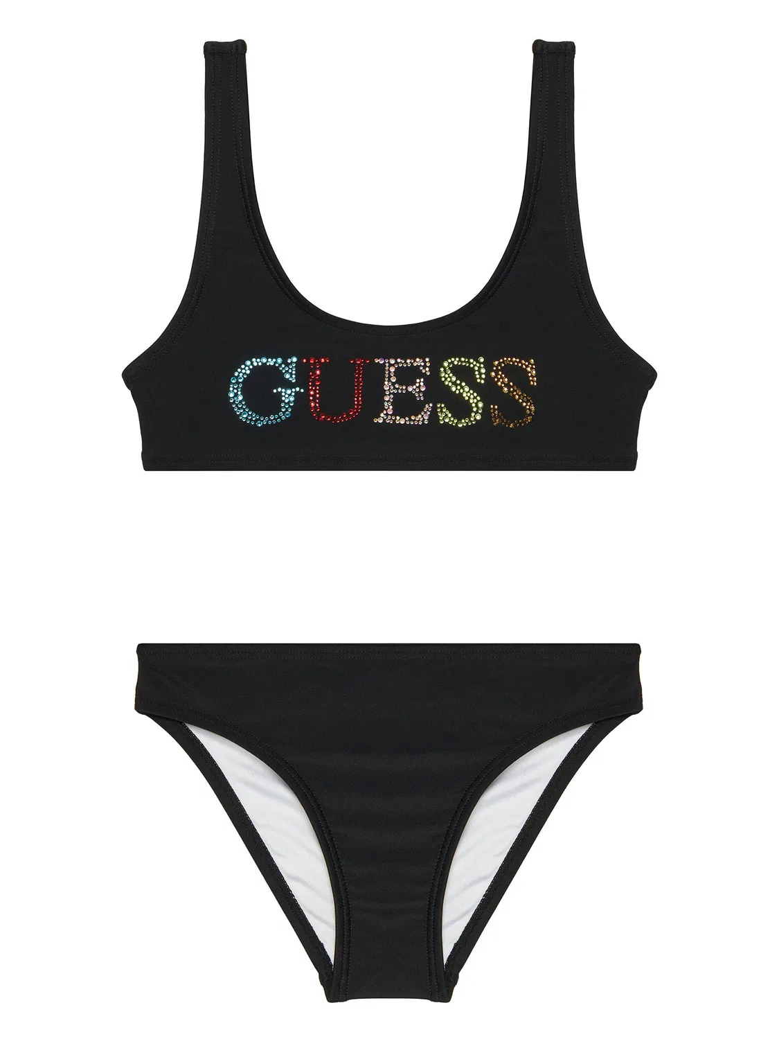 Купальник для девочки Guess, черный