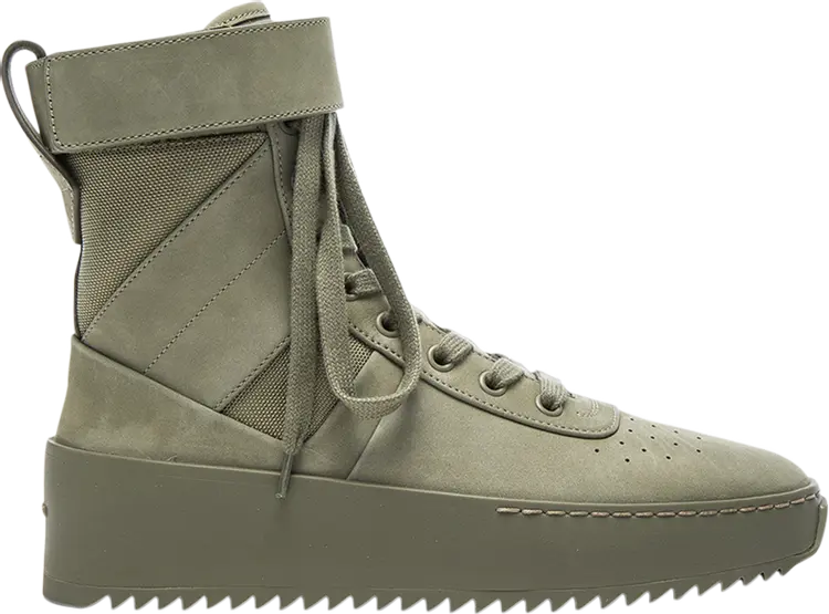 

Кроссовки Fear of God Military Sneaker Army Green, зеленый