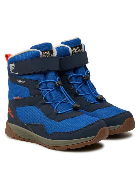 Сноубутсы Polar Bear-B Texapore High Vc K Jack Wolfskin, синий — фото 2