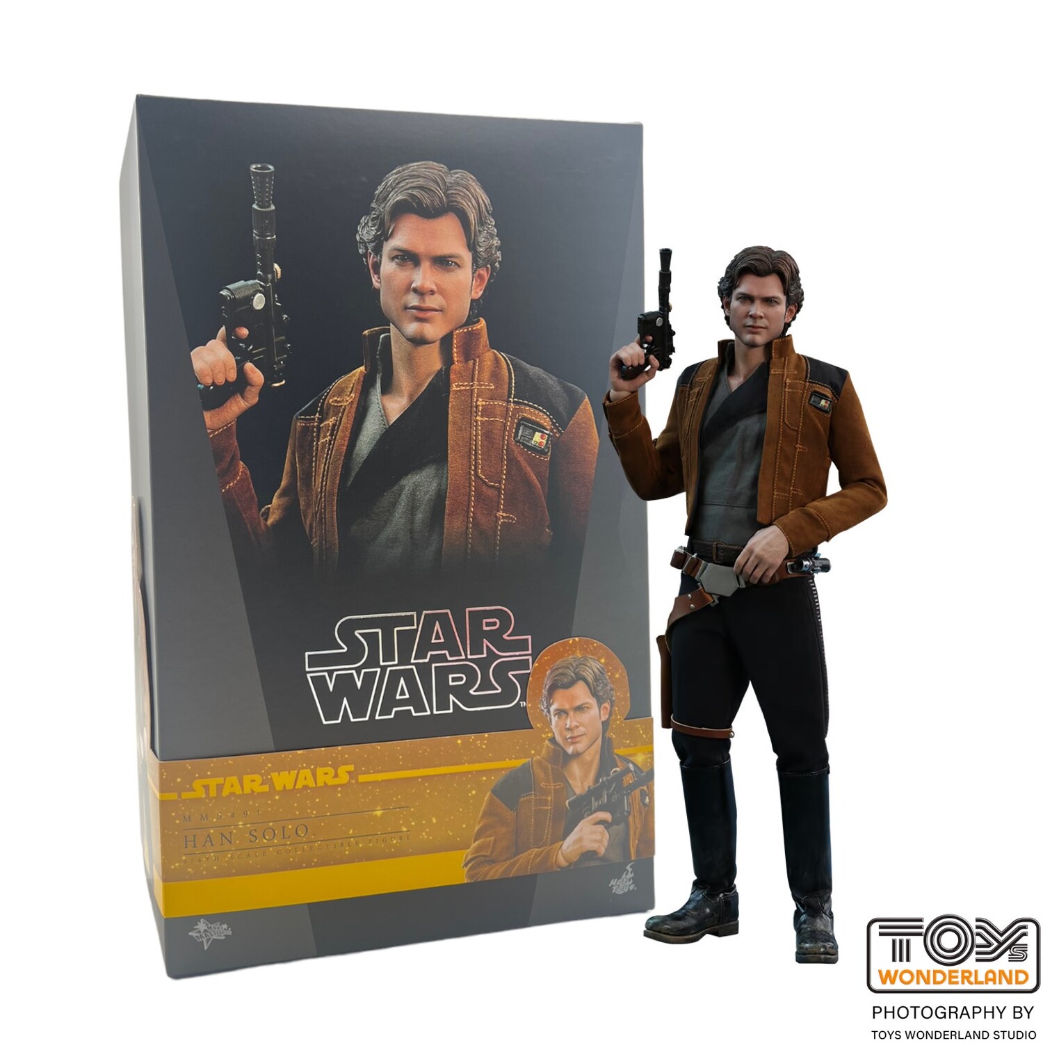 

Фигурка Hot Toys Solo A Star Wars Story, Han Solo (Regular Version) MMS491,