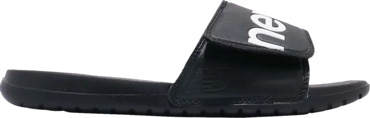 Мужские сандалии New Balance 230, черный/белый — фото 2