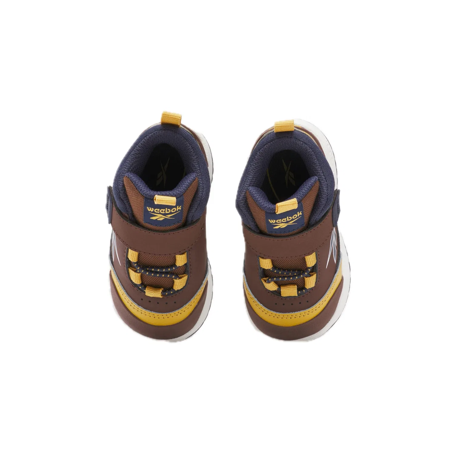 Детские кроссовки для мальчиков Storm X Reebok, Scoperto Marrone Vector Navy Heritage Gold — фото 3