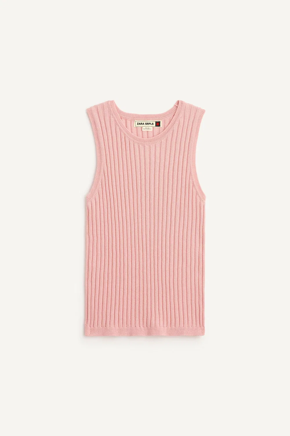 Топ KNTTD TNK ZARA, Pastel pink — фото 3
