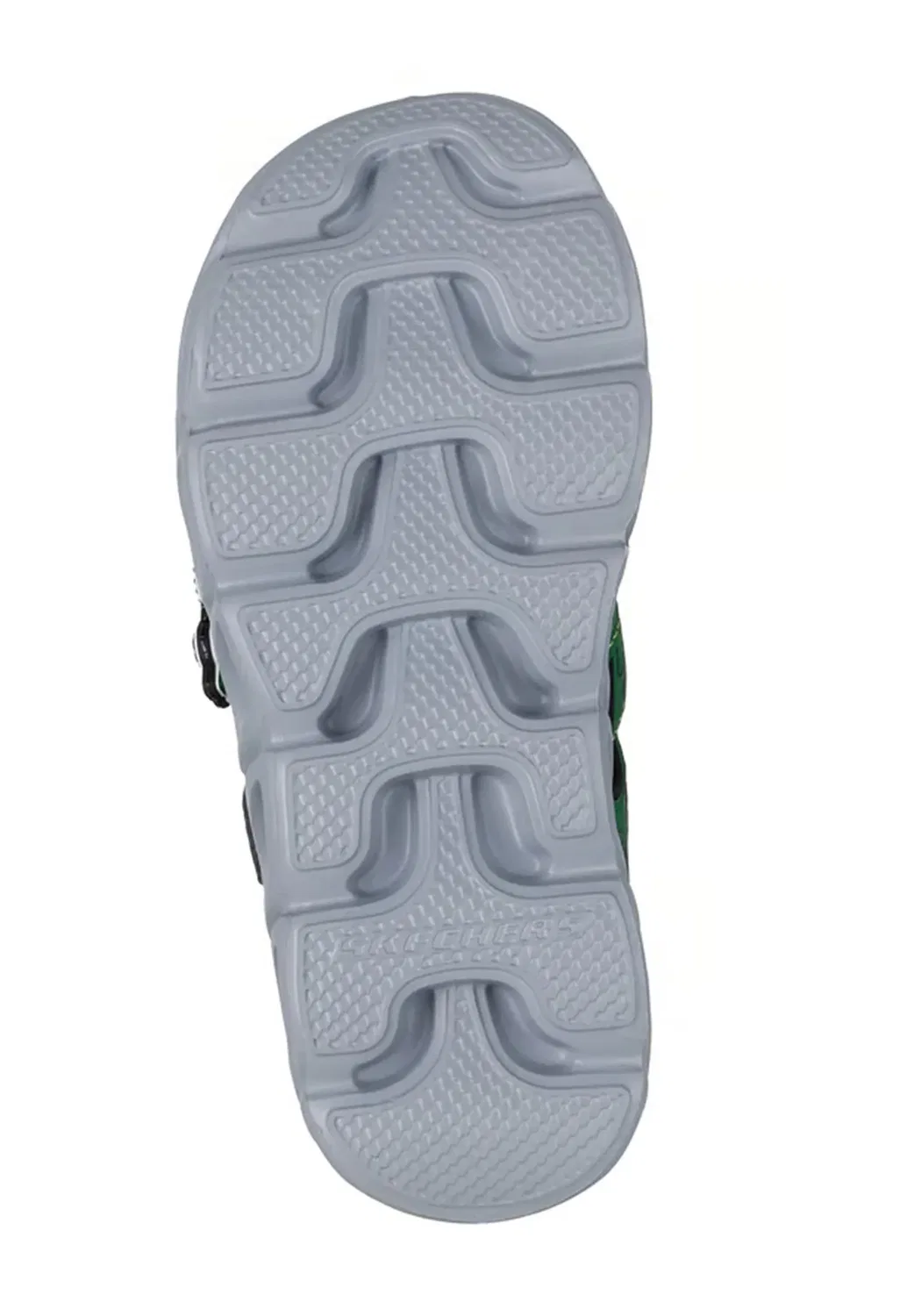 Сандалии John Deere Hypno-Splash для ходьбы Skechers, Green Black Yellow — фото 4