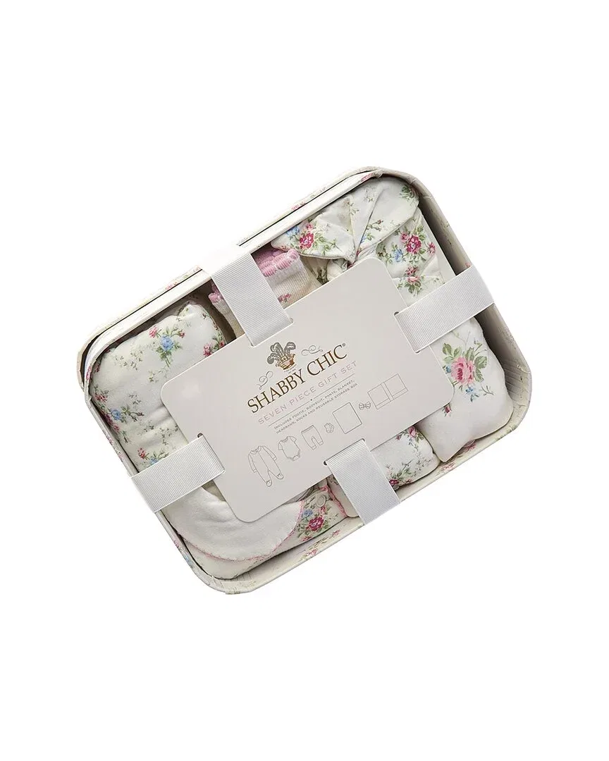 Детский комплект из 7 предметов с пинетками Shabby Chic, White