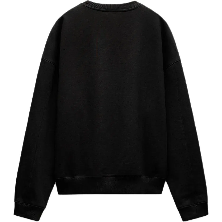 Детская толстовка хлопковый AO YES ZARA, Black — фото 3