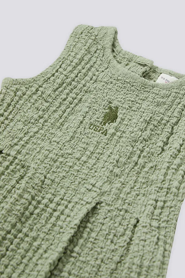 Детское платье для девочек без рукавов U.S. Polo Assn., Green — фото 3