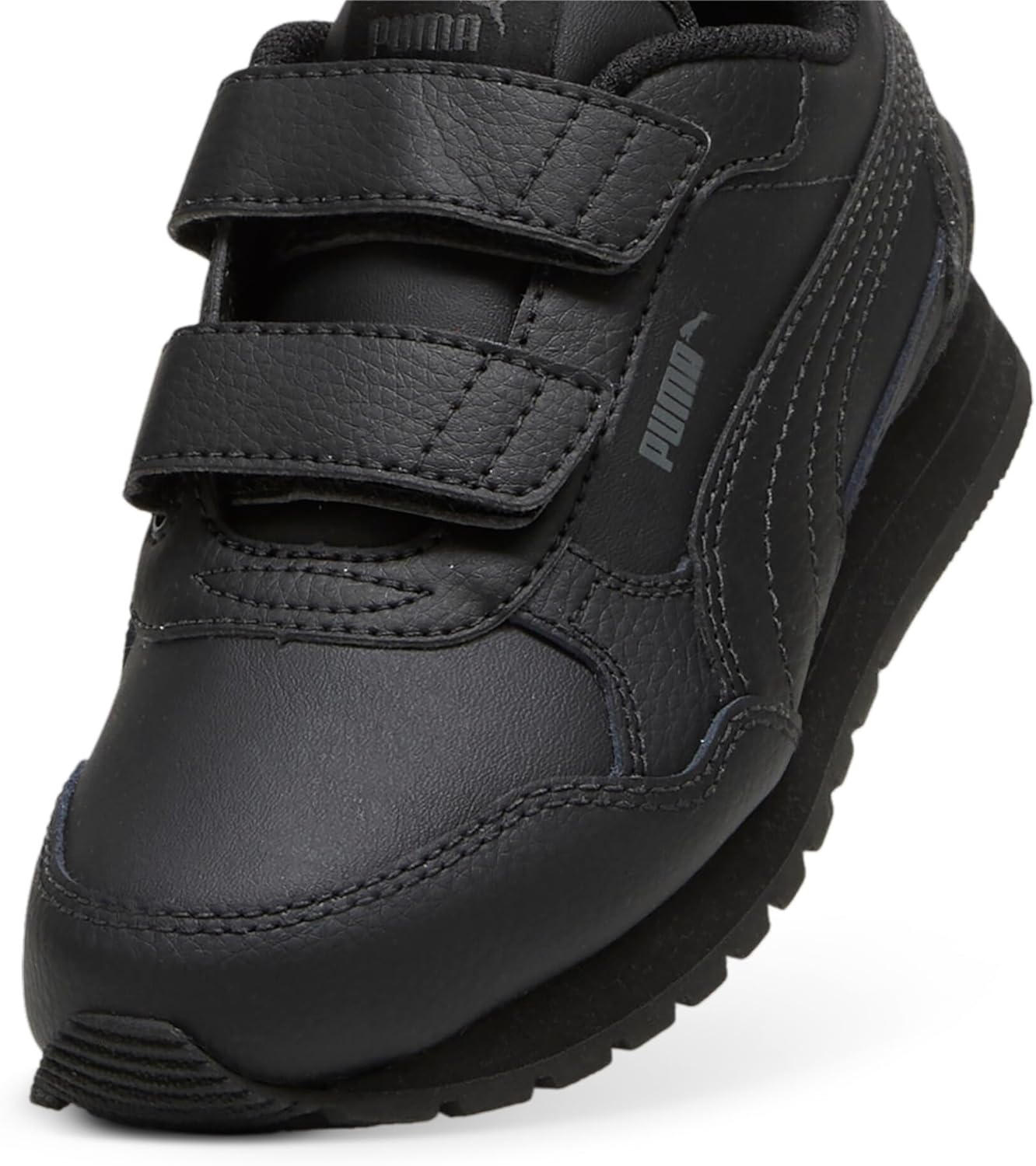 Кроссовки Puma St Runner унисекс-детские на липучке, серый — фото 2