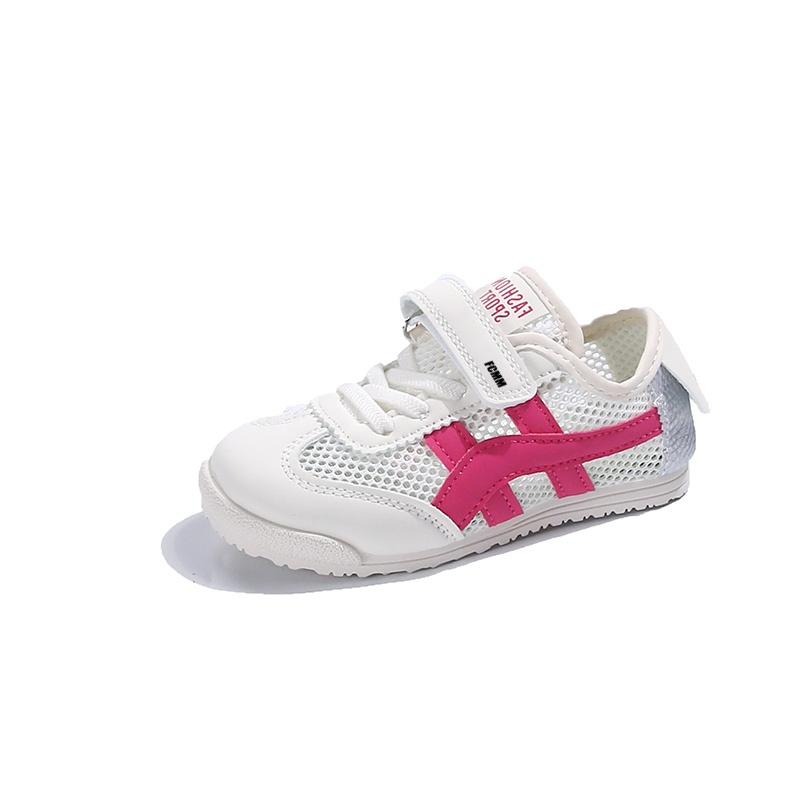 

Детские повседневные низкие туфли с противоскользящей подошвой, устойчивые к истиранию, дышащие, легкие и с амортизацией FCMM, розовый