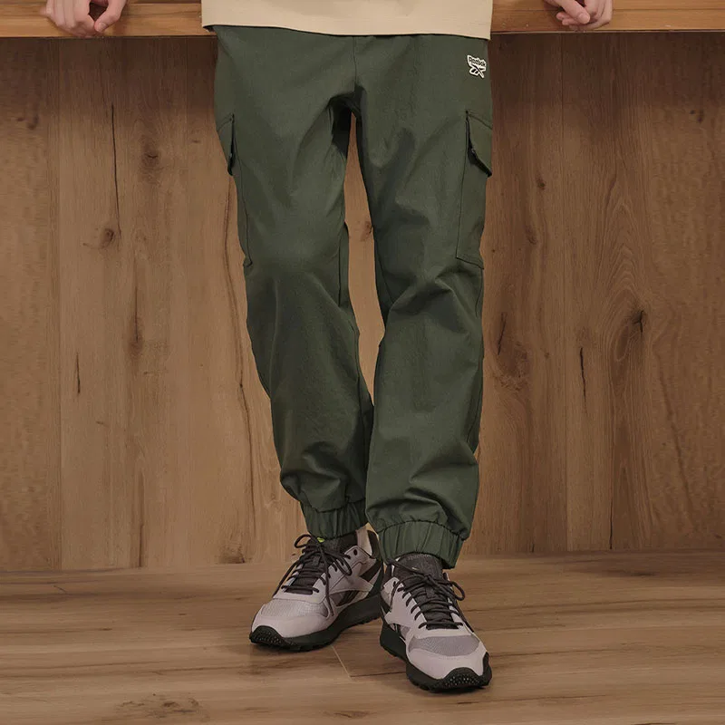 Детские карго-брюки в стиле милитари Reebok, Green — фото 4