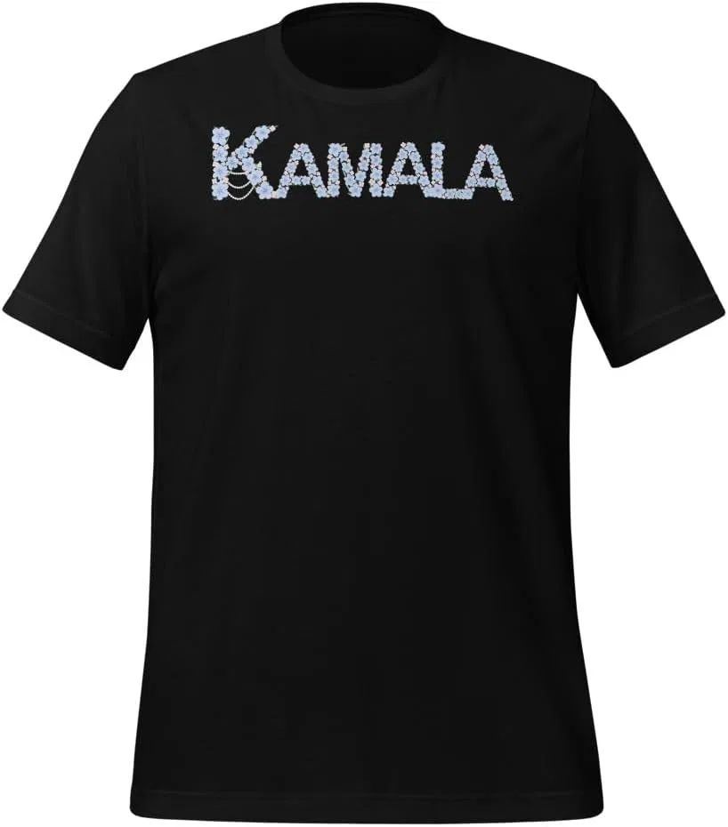 Футболка с принтом Kamala Harris 2024, Black