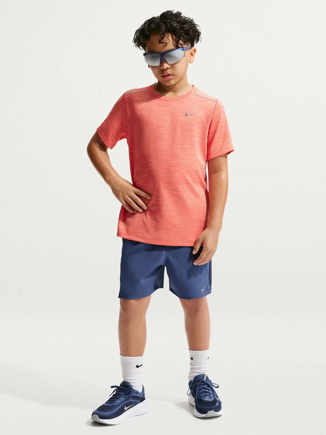 Футболка Nike Miler Dri-FIT, оранжевый