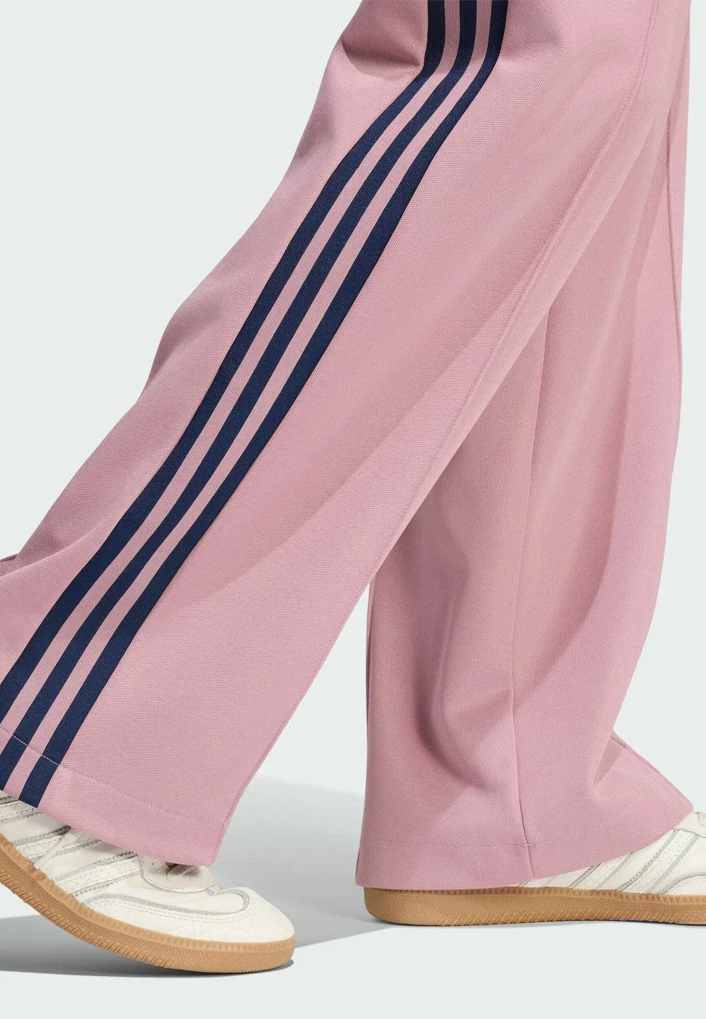 Классические спортивные штаны - брюки от спортивного костюма Adidas Originals, Magic Mauve Night Indigo — фото 4